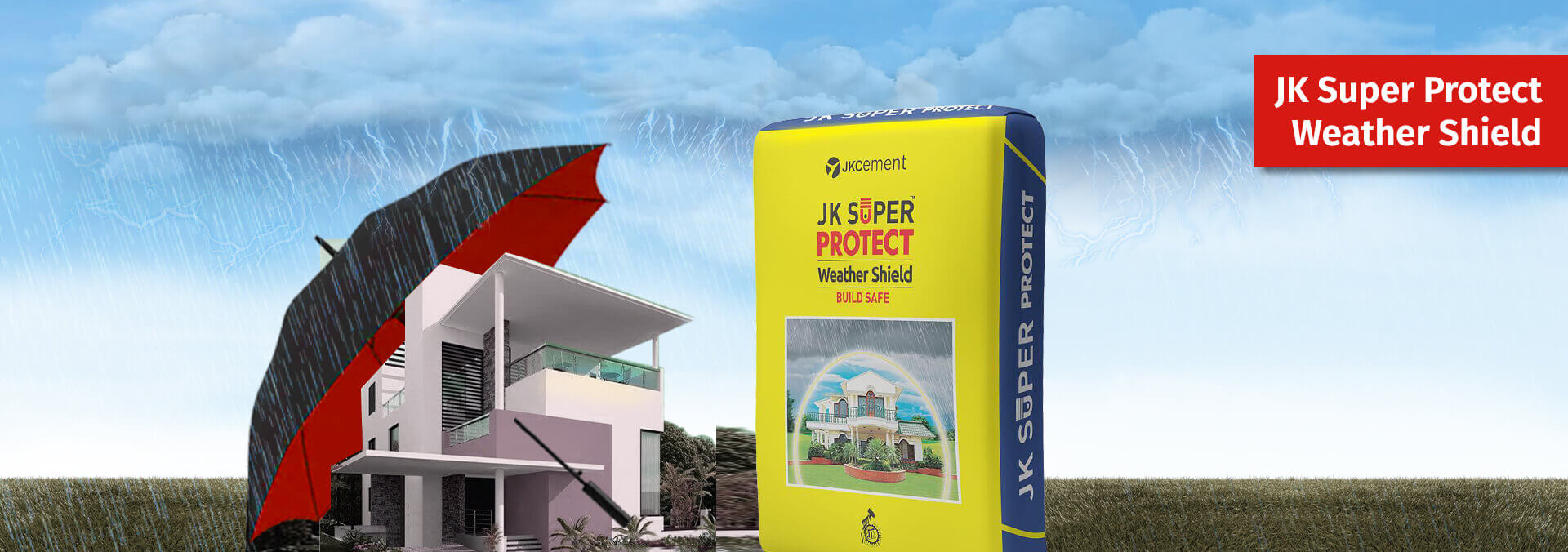 JKC Super Strong Weather Shield Premium Grey Cement