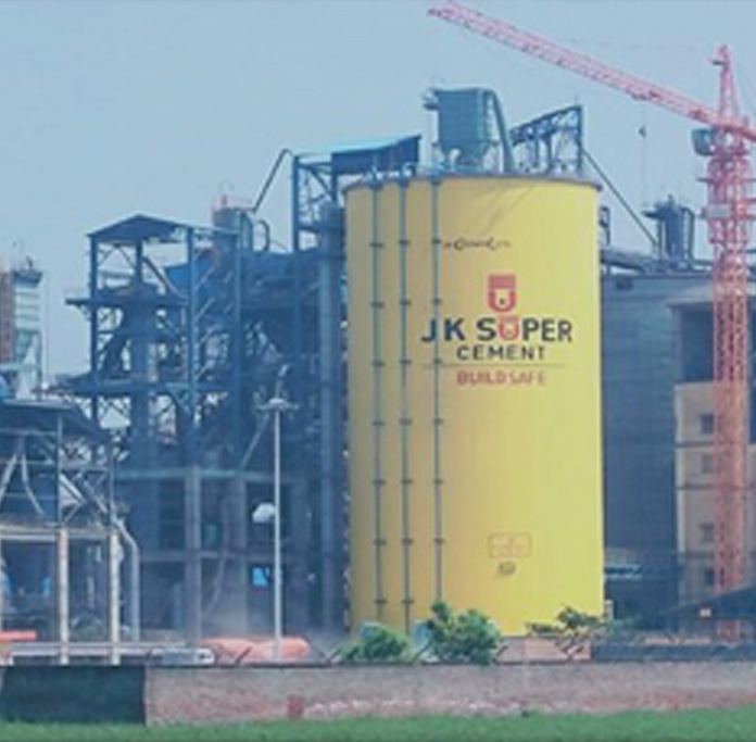 Jk Cement Works Nimbahera grey cement plant