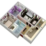 2 BHK House Plan/2 Bedroom House Plans