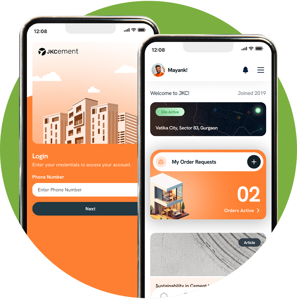 JK Cement Mobile App