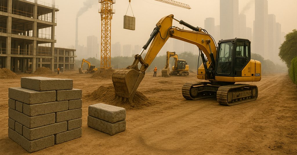 The Use of Green Construction Materials to Cut Dust & Emissions on Site