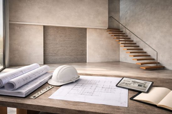 House construction timeline showing project stages and completion schedule