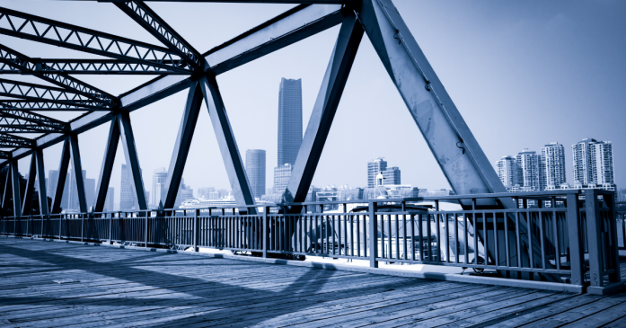 Steel reinforcement bars used in house construction for structural strength