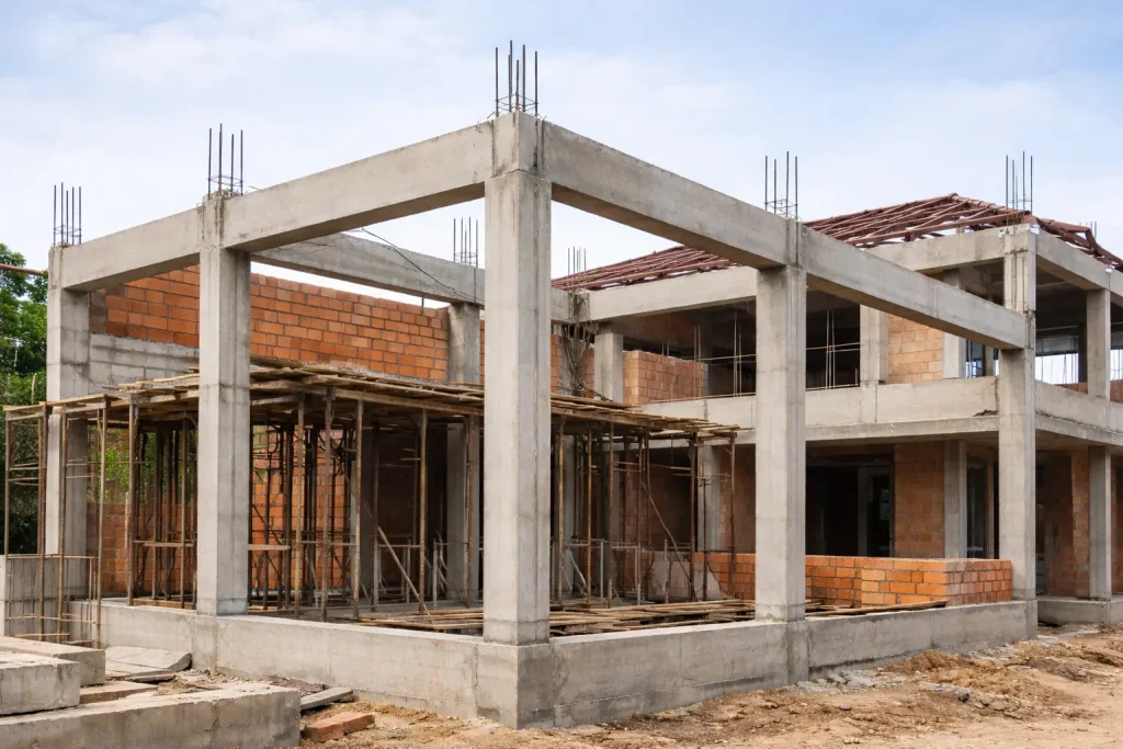 221- Tie Beam in Construction