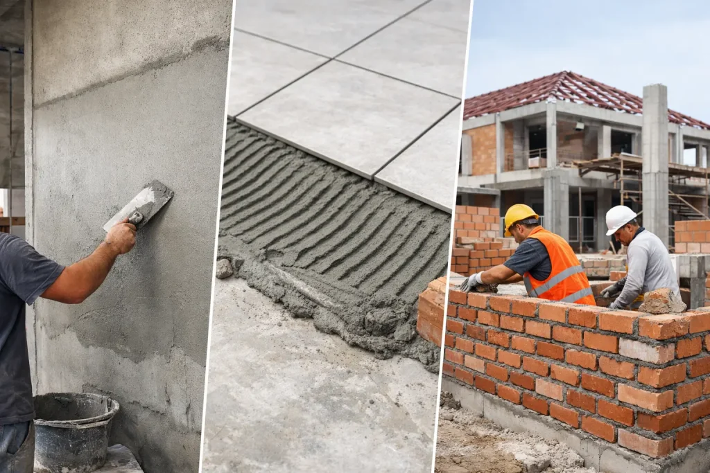 223- Mortar in Construction