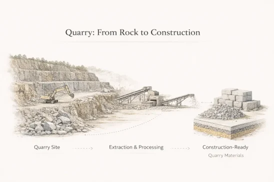 Quarry Meaning in Construction and Mining