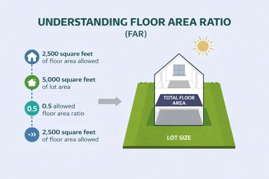 Floor Area Ratio (FAR): Meaning, Formula, Rules & Importance in Construction