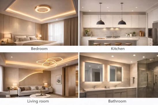 Ceiling Lights: Types, Designs & Best Ceiling Light Ideas for Homes