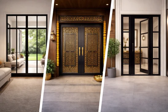 10 Modern Steel Door Design Ideas for Indian Homes