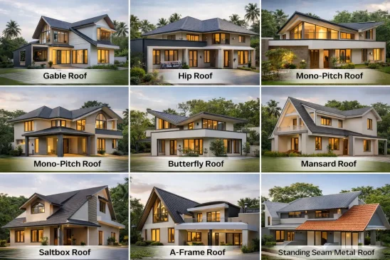 Type of Sloping Roof Design