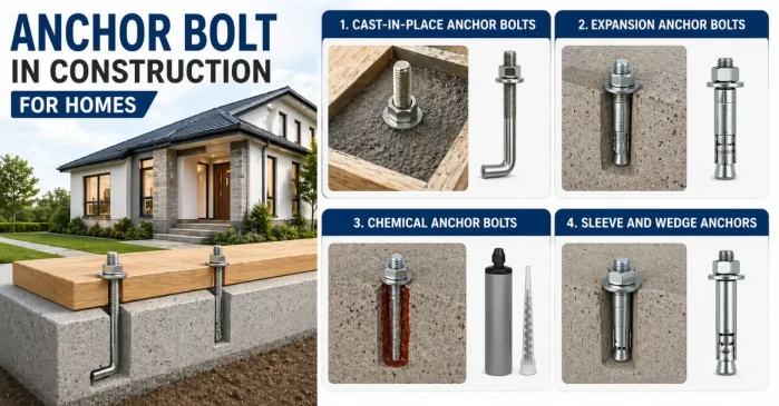 Anchor Bolt: Meaning and Uses in Construction