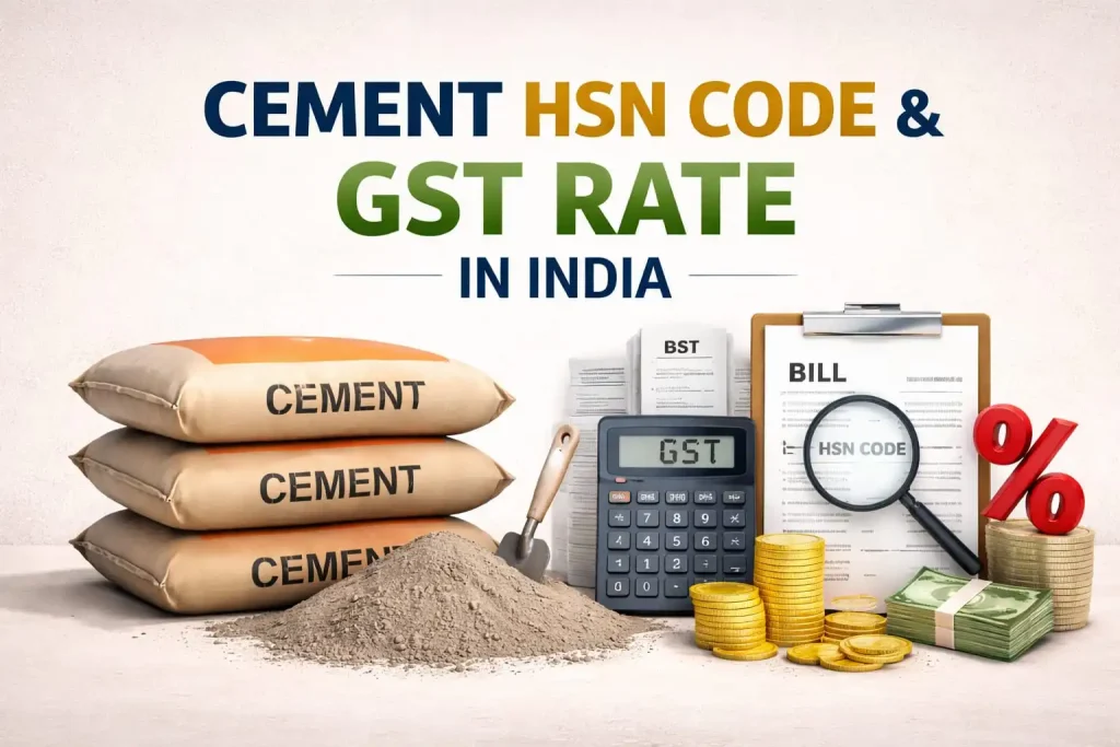 Cement HSN code