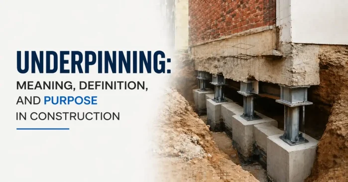 Underpinning: Meaning, Definition, and Purpose in Construction