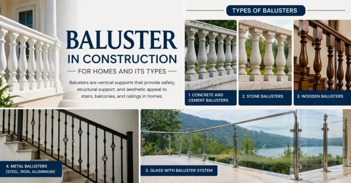 Baluster: Meaning, Types, and Use in Staircase Railings