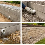 Weep Holes in Retaining Walls