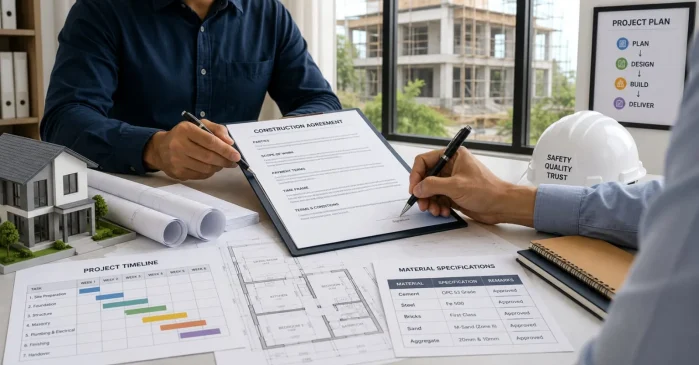 Contractor Agreement and Project Planning