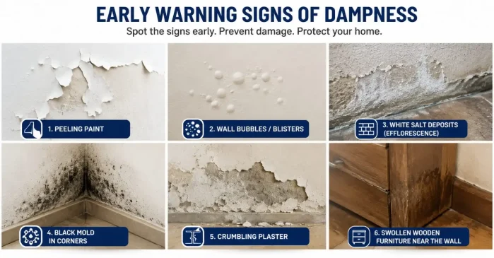Early Signs of Dampness