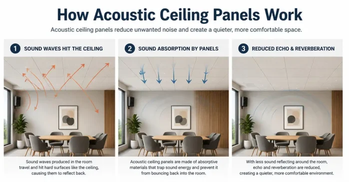How Acoustic Ceiling Panels Work