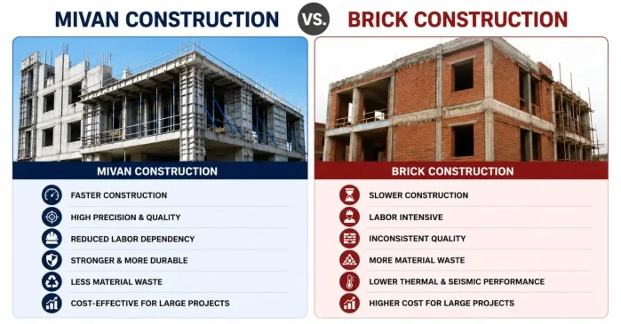 Mivan Construction vs. Brick Construction: Which is Better?