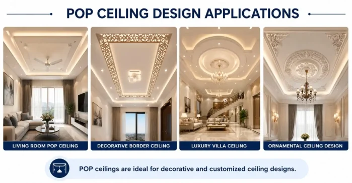 POP Ceiling Design Applications