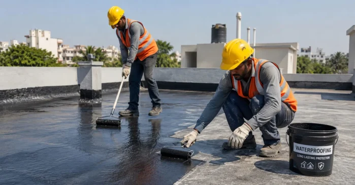 Roof Waterproofing Work