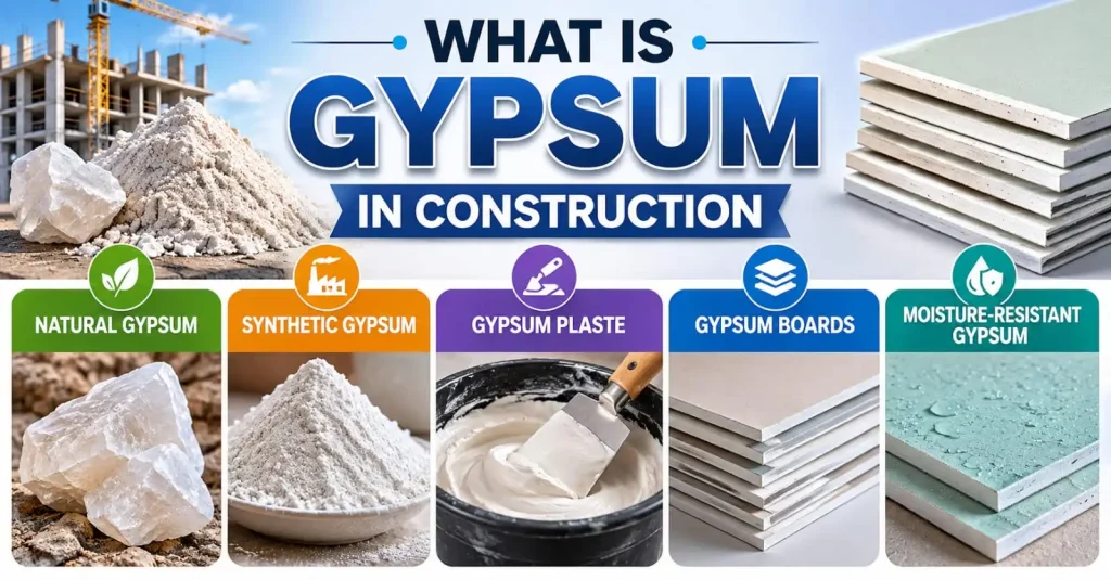 What is Gypsum and Types
