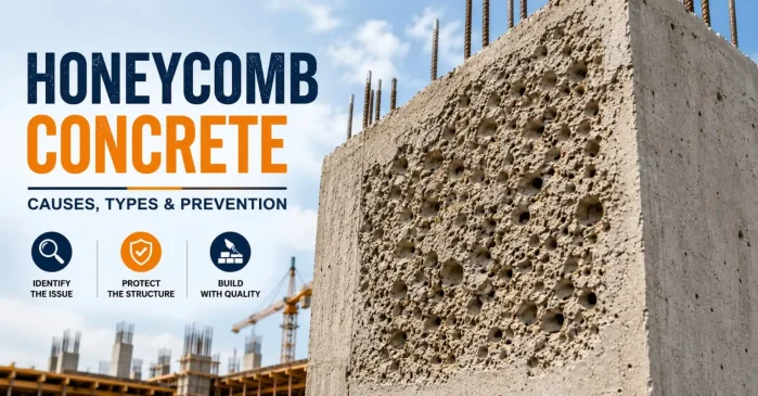 Honeycomb Concrete: Causes, Types, Repair Methods & Prevention