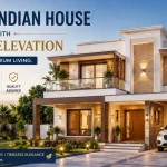 Modern Indian House - Premium Elevation