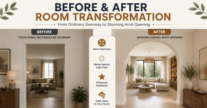 Room transformation with Arch
