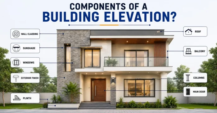 components of building Elevation