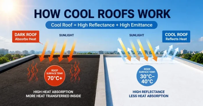 cool roof technology works