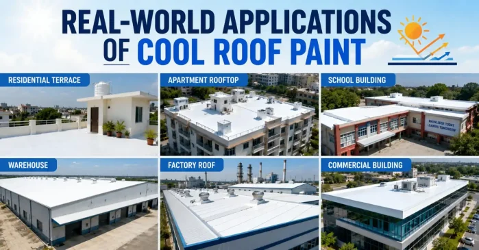 Cool Roof paint Application