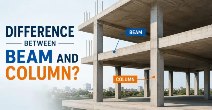 Difference Between Beam and Column: Functions and Applications
