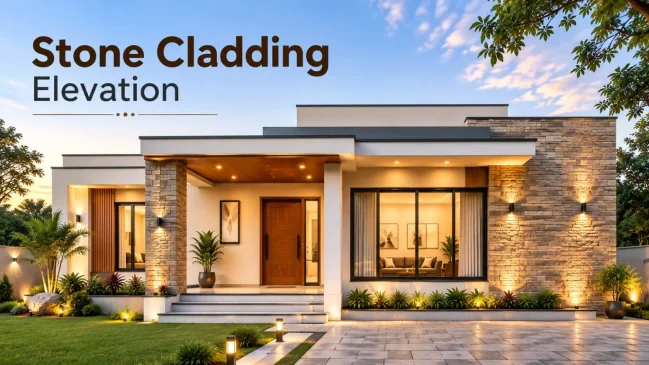 Stone Cladding Elevation design