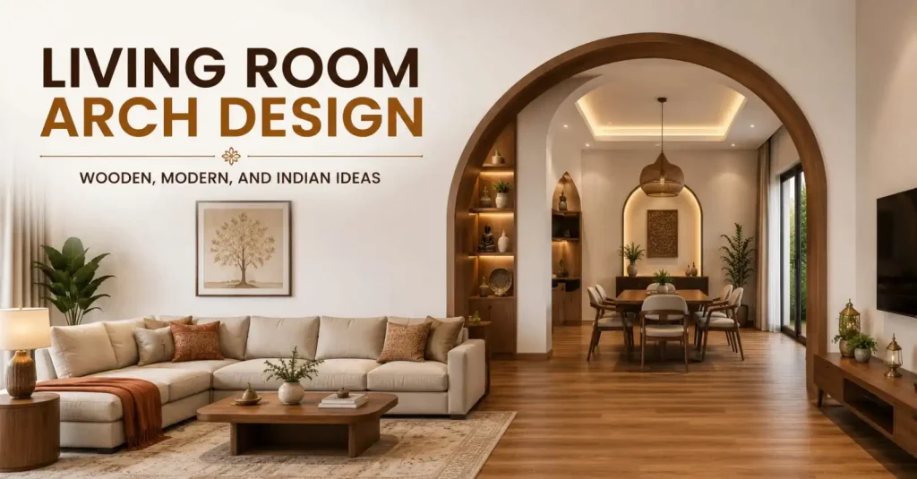 Living room Arch Design