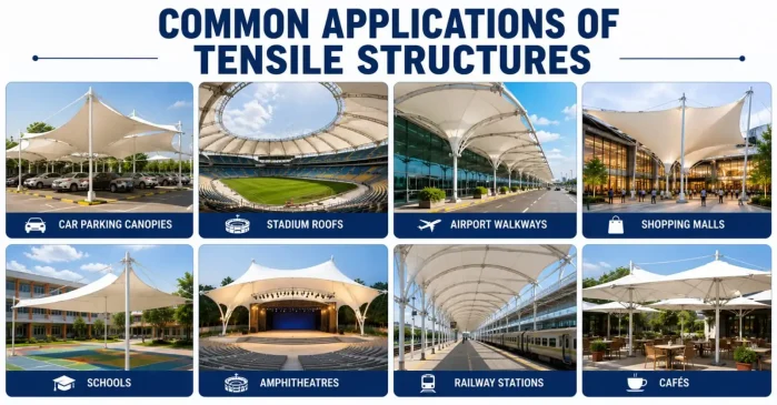 Tensile structure application