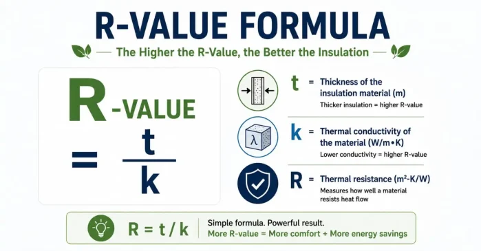 R value in Thermal Insulation