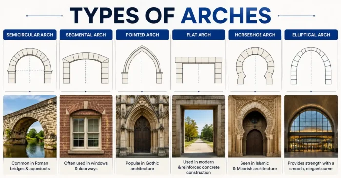 Types of Arches