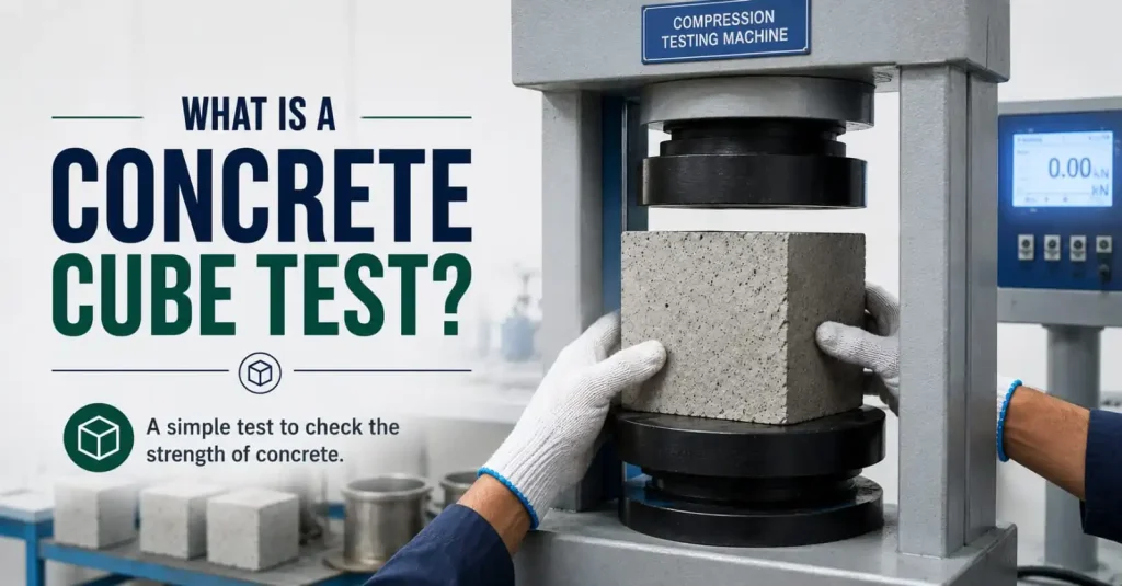 Concrete Cube Test: IS Code, Procedure and Acceptance Criteria Concrete Cube test