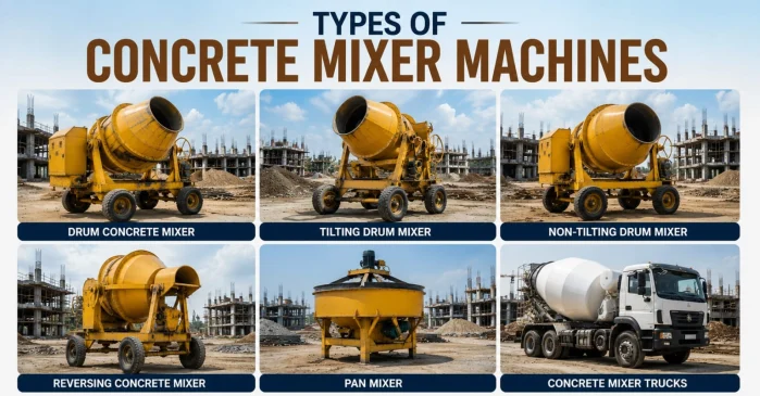 Types of Concrete Mixer