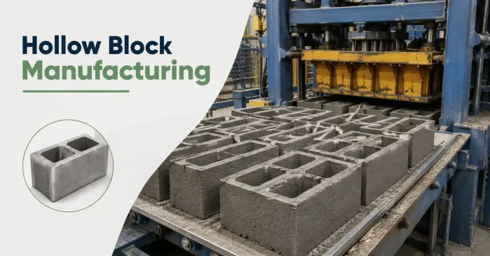 Manufacturing of Hollow Blocks