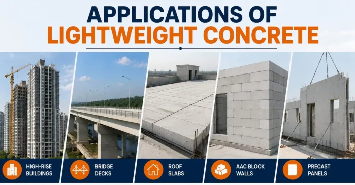 Applications of Lightweight concrete