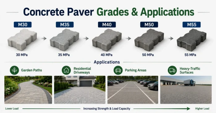 application & pavers Grade