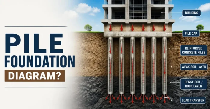 Piling foundatioon Diagram