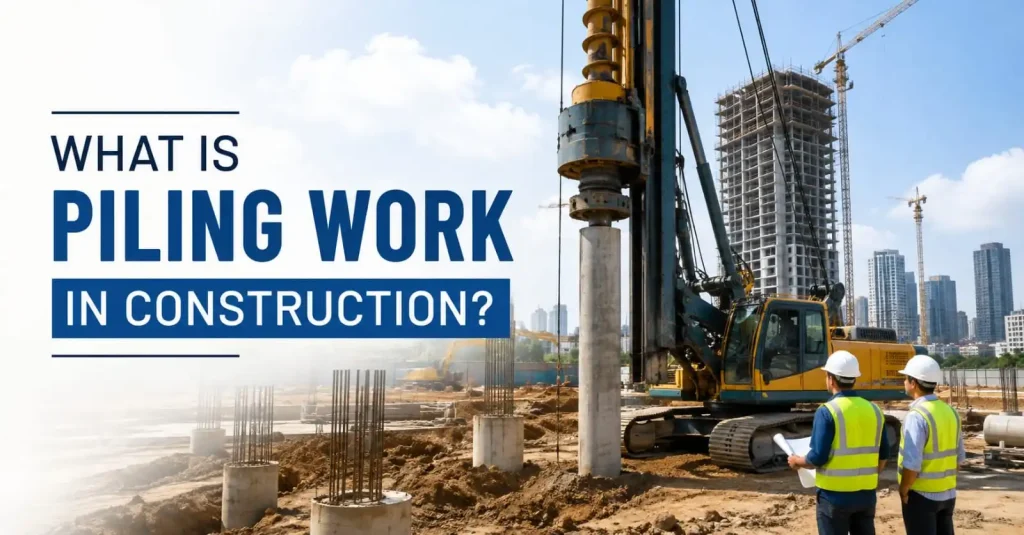 Piling Work in Construction: Types, Process and Uses What is Piling Work
