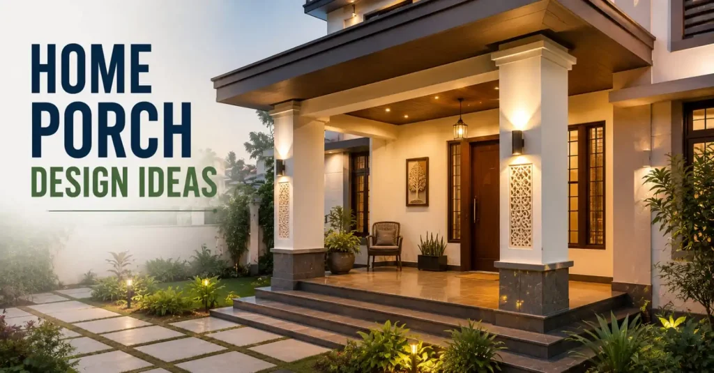 Home Porch Design Ideas : Modern, Traditional & Vastu-Friendly Styles Porch Design