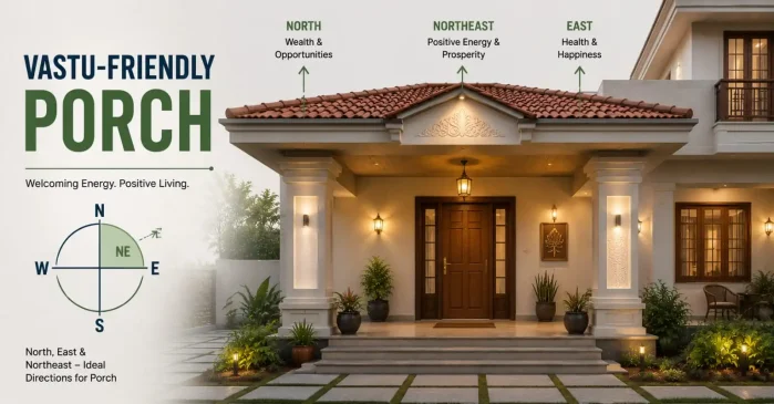 Vastu friendly porch