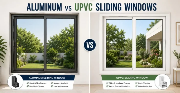 Aluminium vs UPVC Sliding window