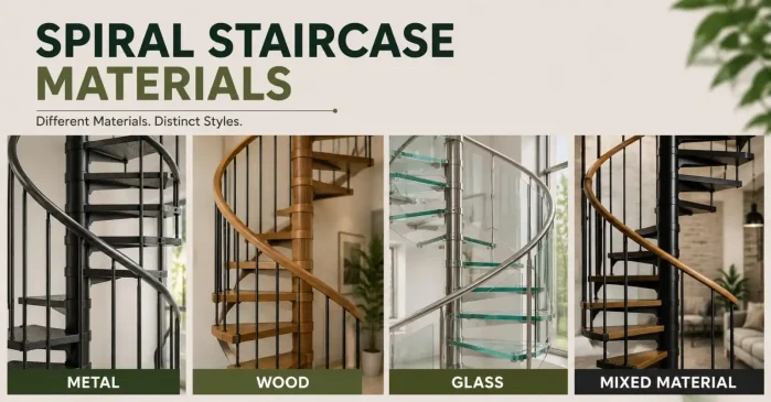 Spiral Staircase Materials