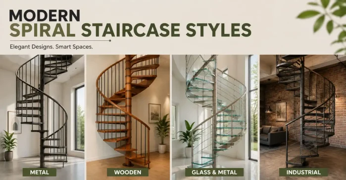 modern Spiral staircase Design